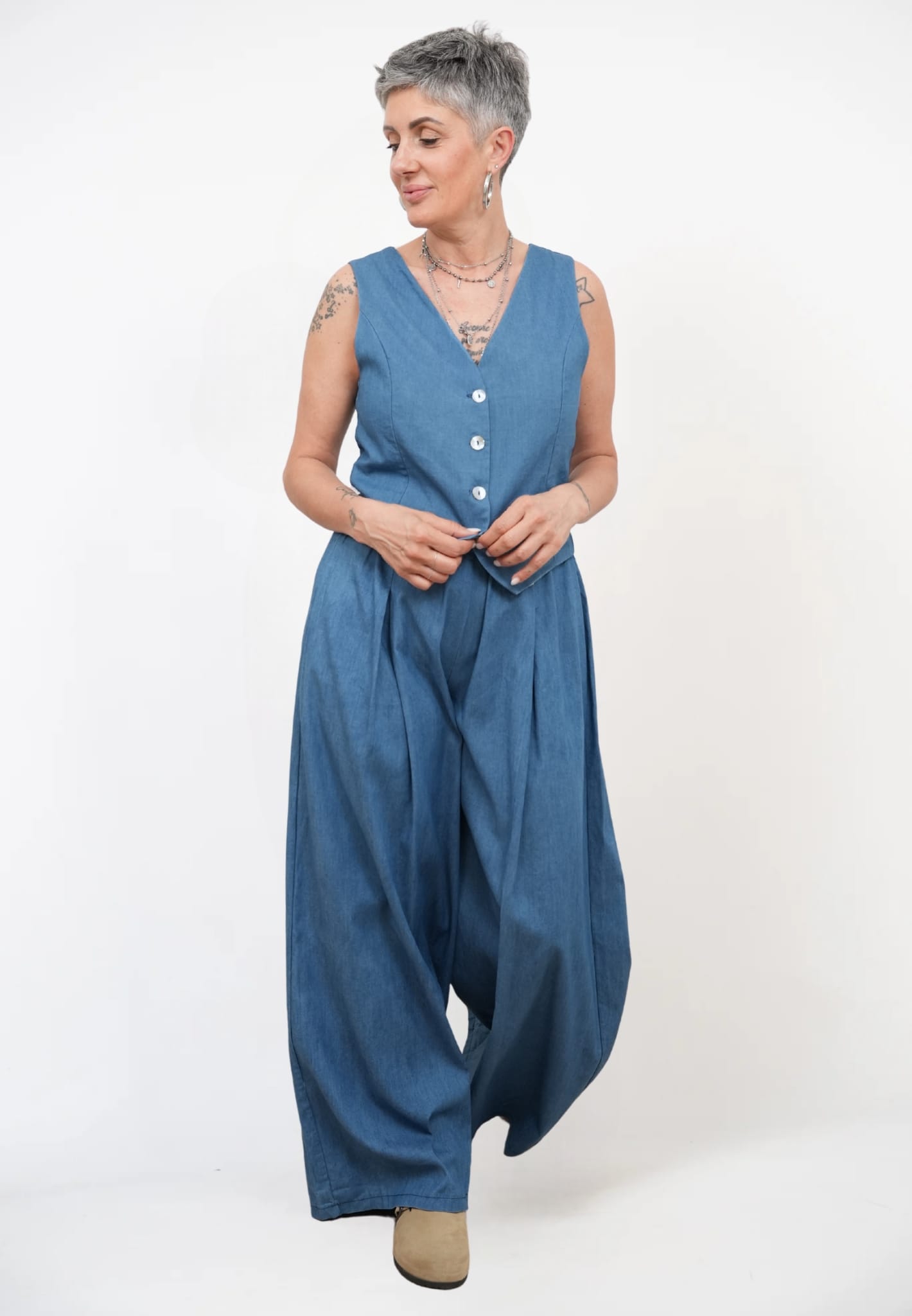 Gonna Pantalone Levante