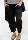 Pantalone Carrot Lino