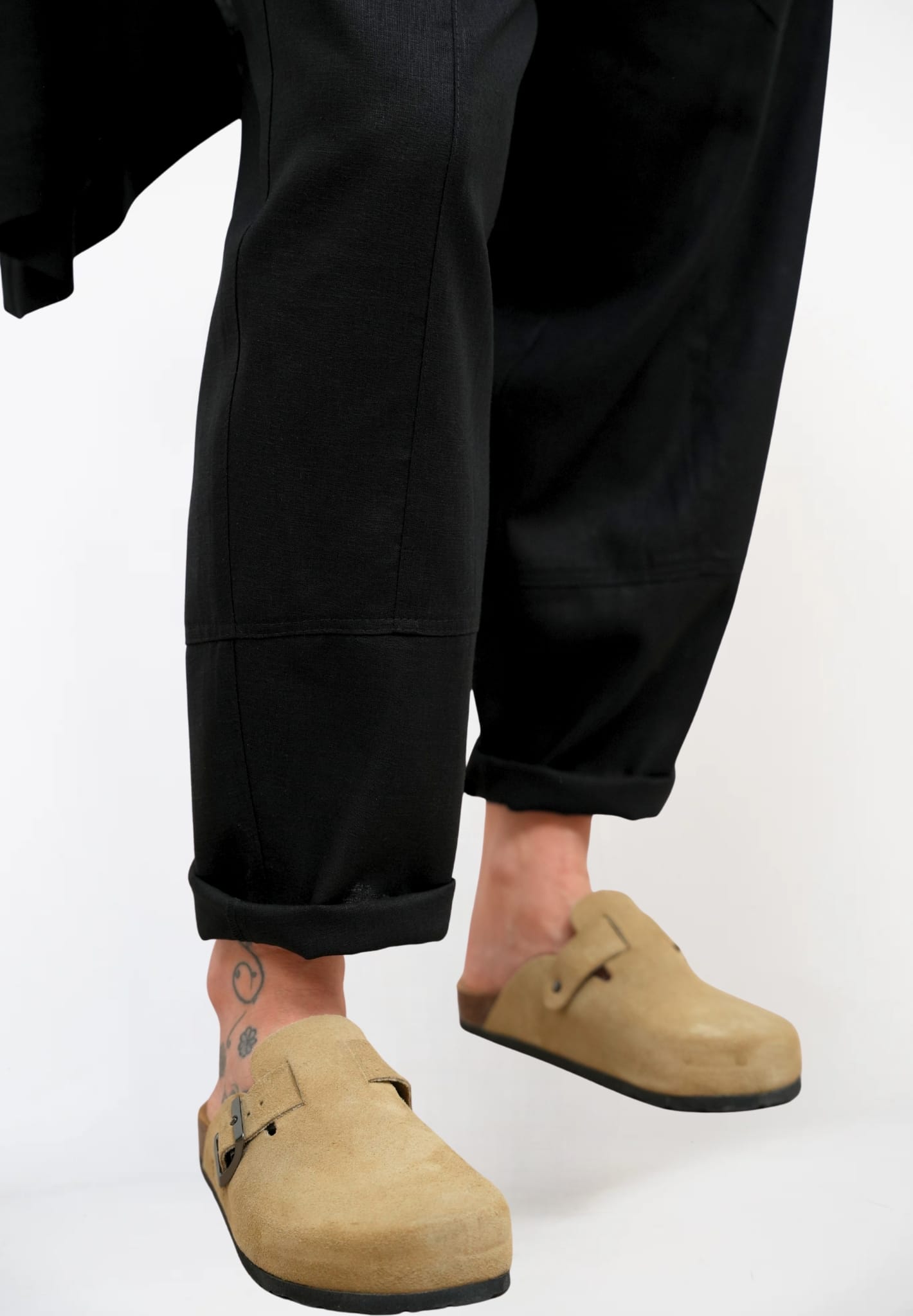 Pantalone Carrot Lino