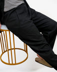Pantalone Carrot Lino