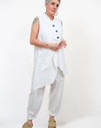 Pantalone Carrot Lino