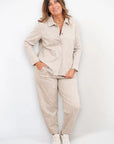 Pantalone Carrot Canapa