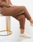 Pantalone Carrot Piquet