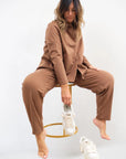 Pantalone Carrot Piquet