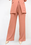 Pantalone Palazzo Essenziale Rosa Salmone TG3 IMP