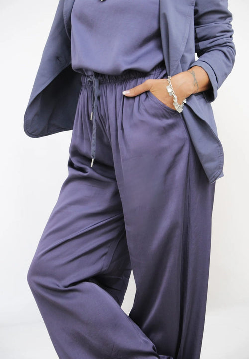 Pantalone Palazzo Satin
