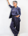Pantalone Palazzo Satin