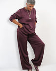 Pantalone Palazzo Satin