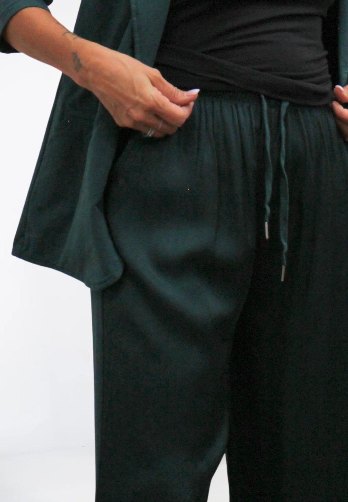 Pantalone Palazzo Satin