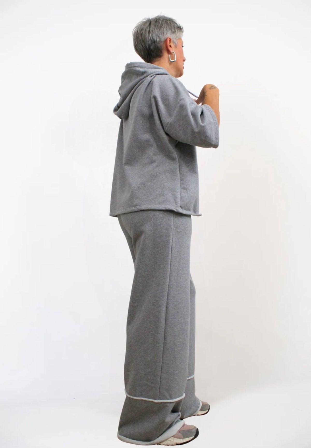 Pantalone Tuta Taglio Vivo