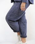 Pantalone Velluto Carrot