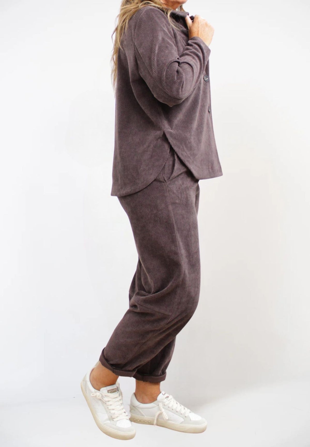 Pantalone Velluto Carrot