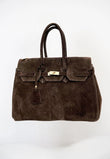 Borsa Classe Scamosciata