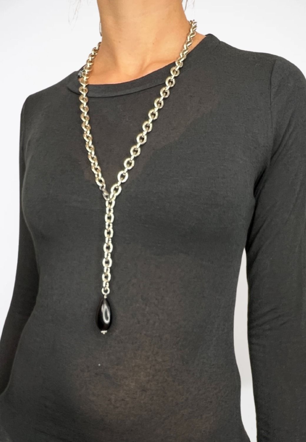 Collana Goccia Silver