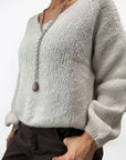 Pull Manto Scollo a V
