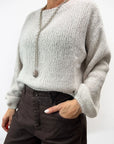 Pull Manto girocollo