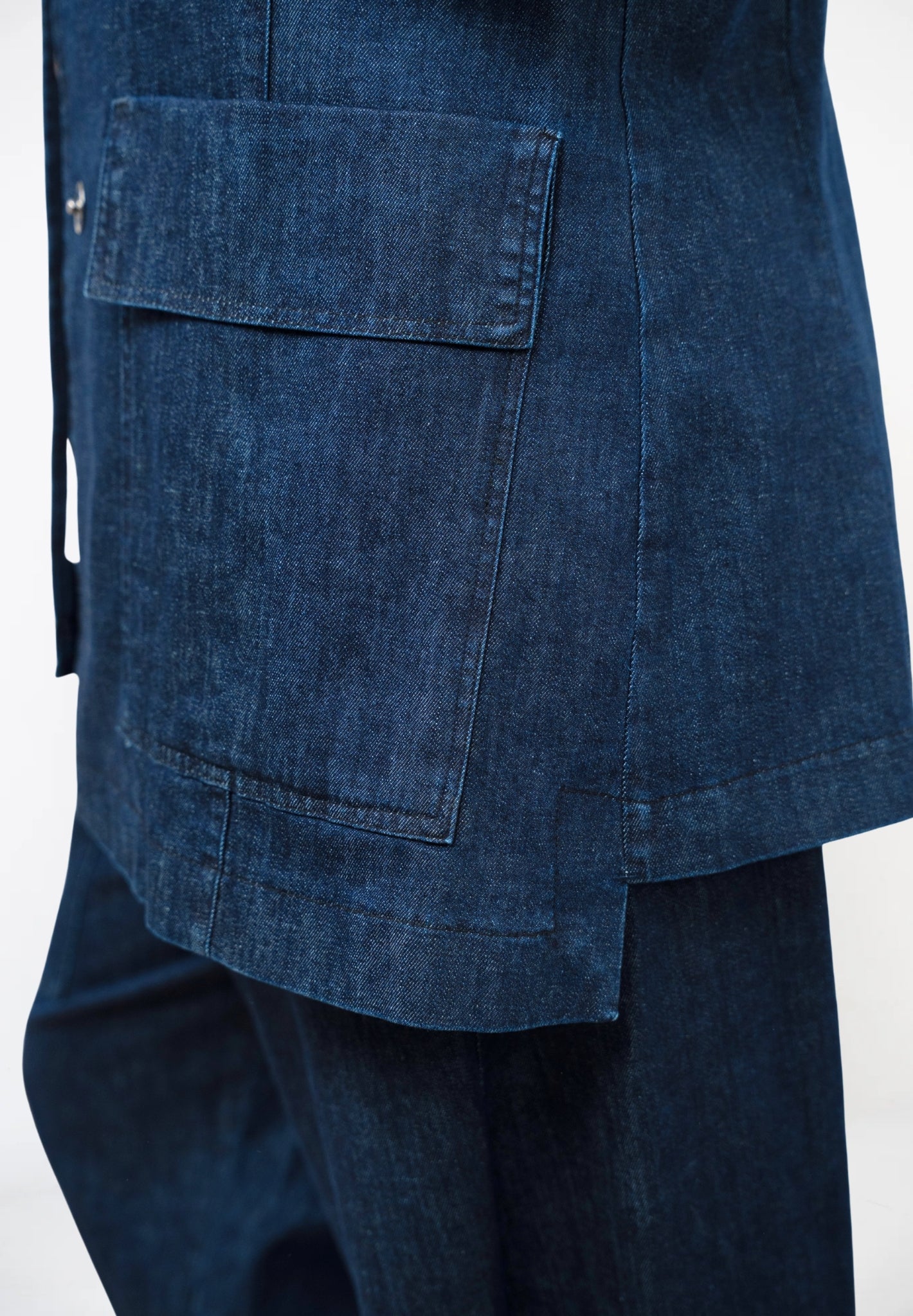 Giacca Jeans Asimmetrica Sogno