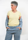 Maglia Scollo a V Fine