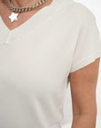 Maglia Scollo a V Fine