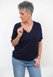 Maglia Scollo V Nuvola