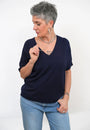 Maglia Scollo V Nuvola