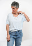 Maglia Scollo V Nuvola