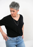Maglia Scollo V Nuvola