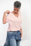 Maglia Scollo V Nuvola