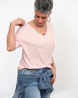 Maglia Scollo V Nuvola