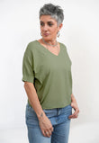 Maglia Scollo V Nuvola