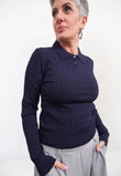 Maglia Polo Treccia