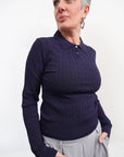 Maglia Polo Treccia