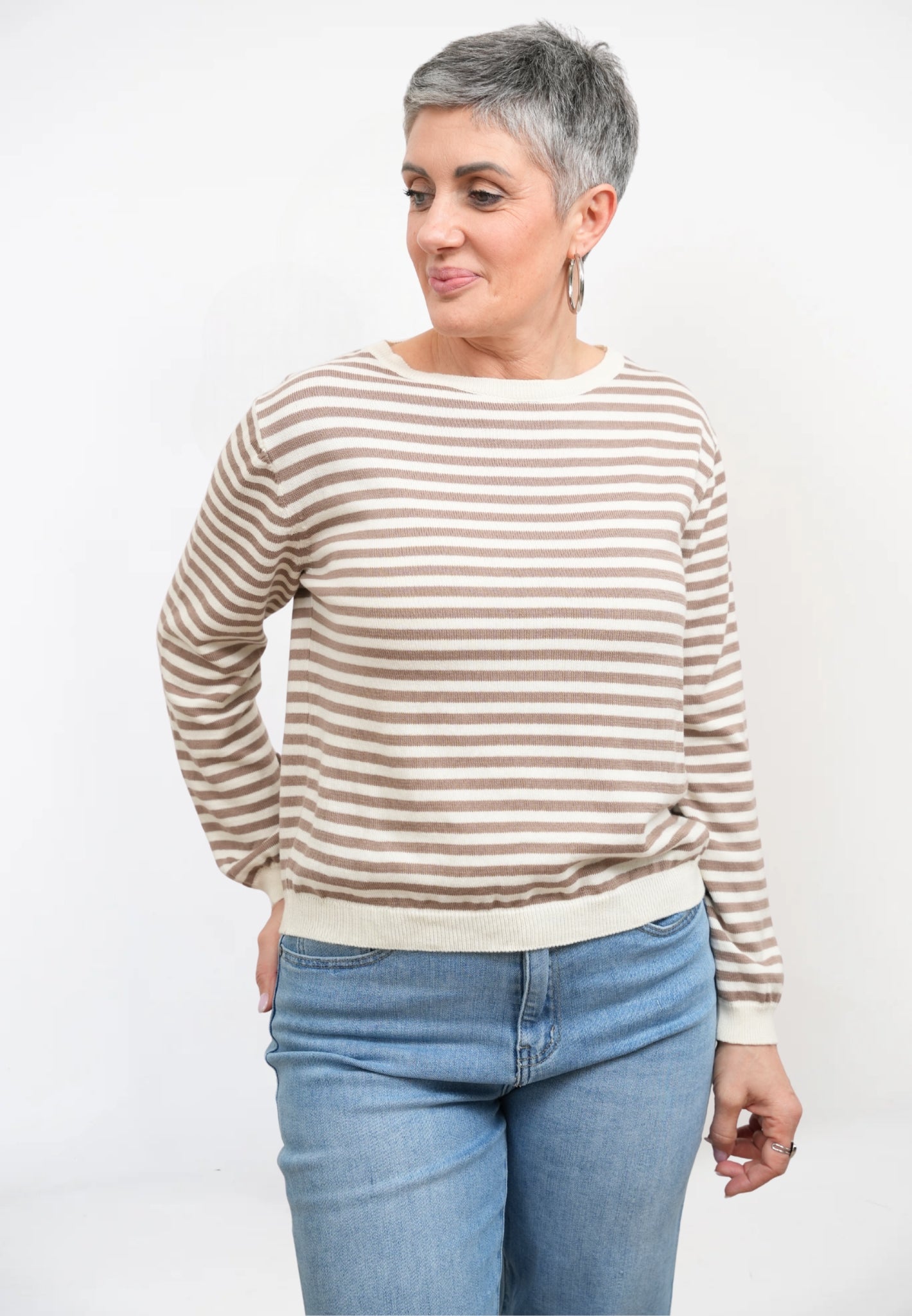 Maglione Donna Righe