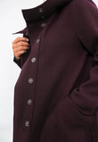 Cappotto Lungo Cappuccio