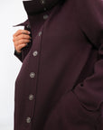 Cappotto Lungo Cappuccio