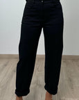 Carrot zip trousers Lipari