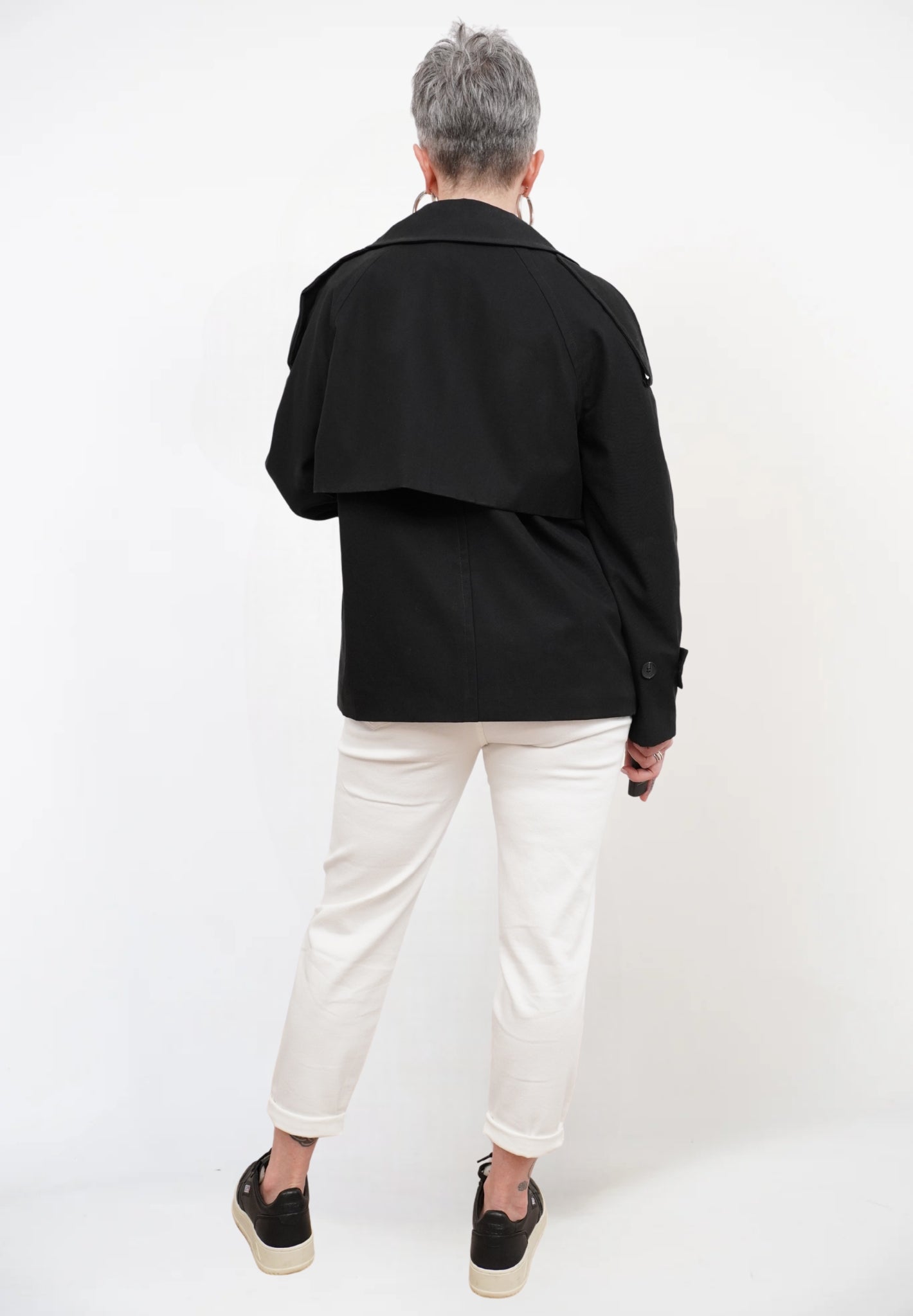 Trench Corto Doppiopetto