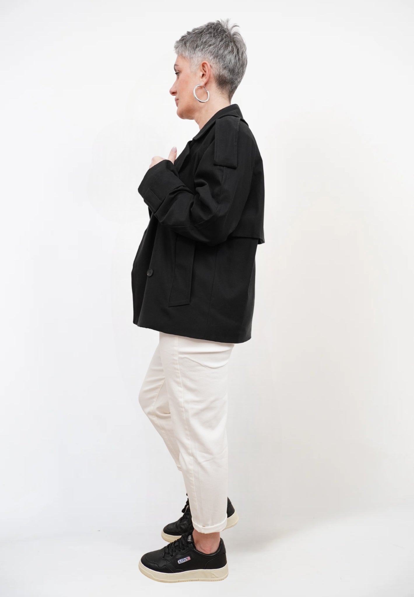 Trench Corto Doppiopetto