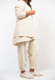 Pantalone Carrot Crepe